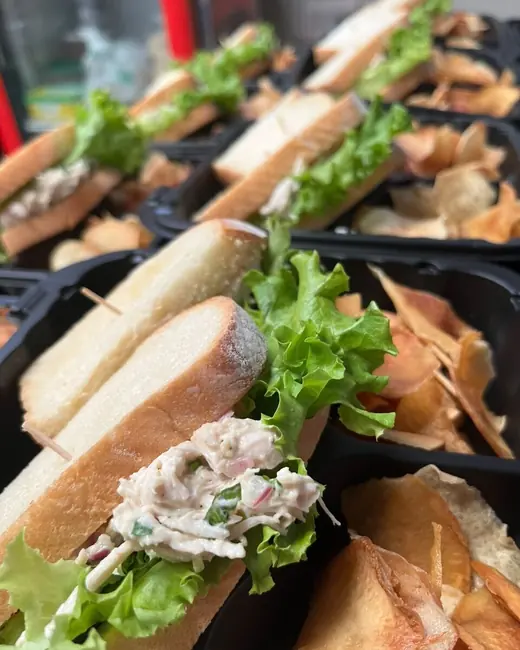 Sándwiches con chips